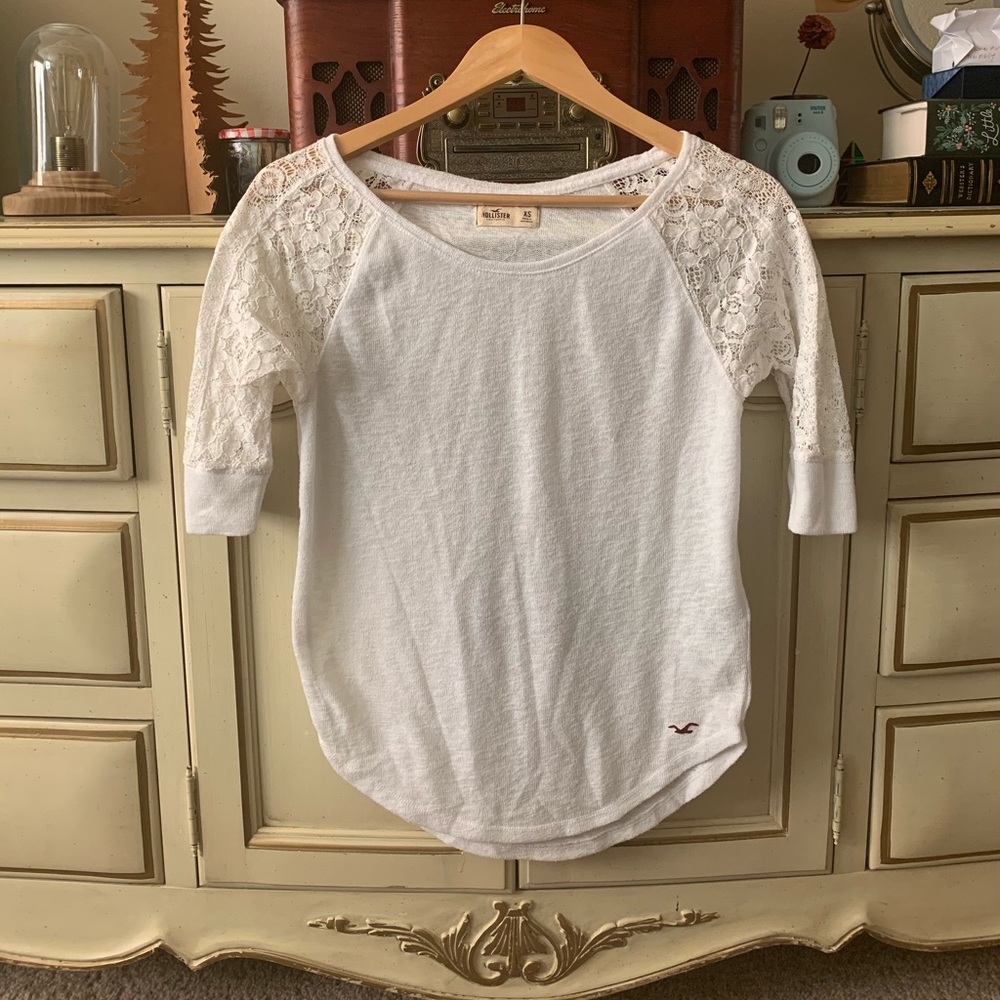 Hollister Crochet Top